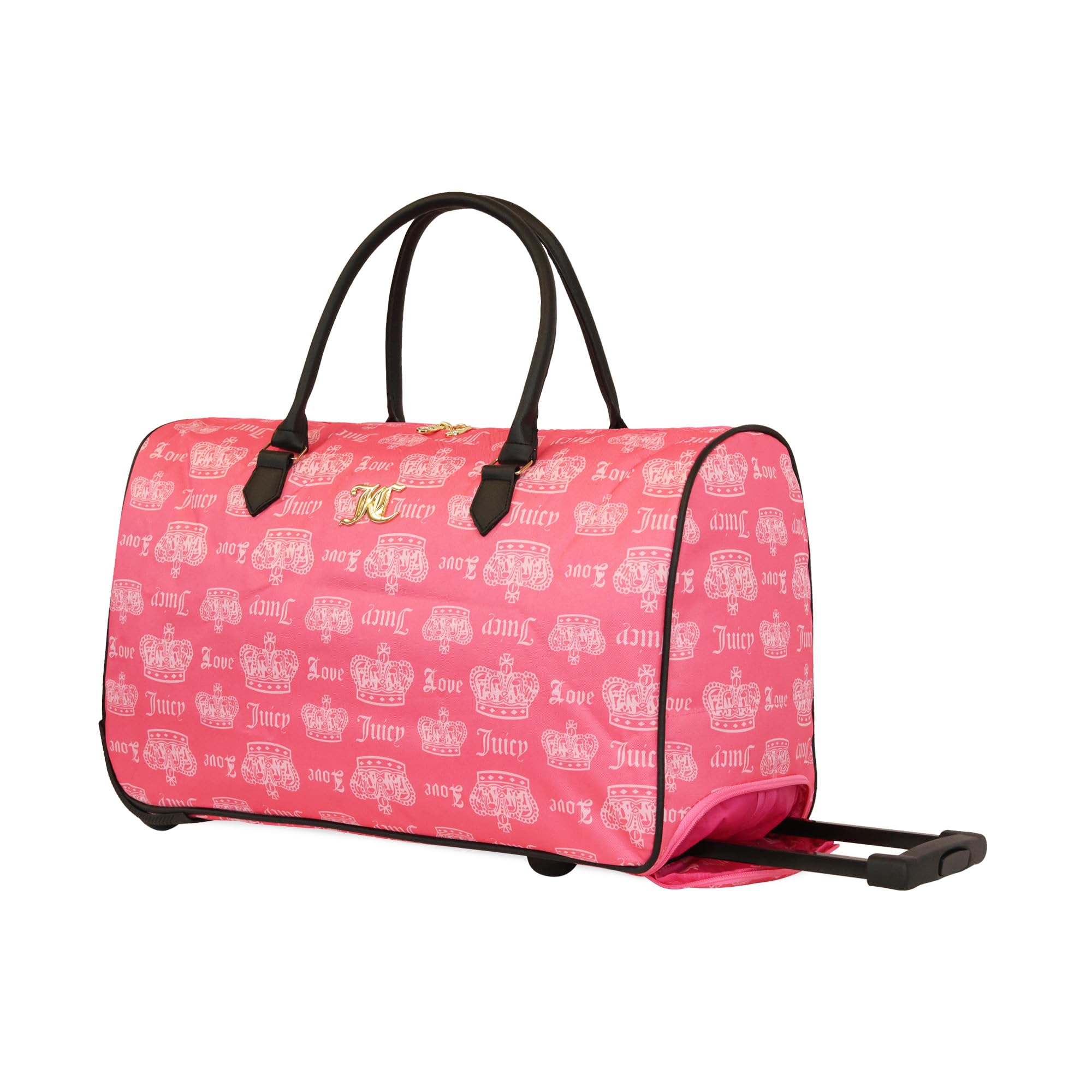 Juicy Couture Cherry Rolling Duffel, 22in