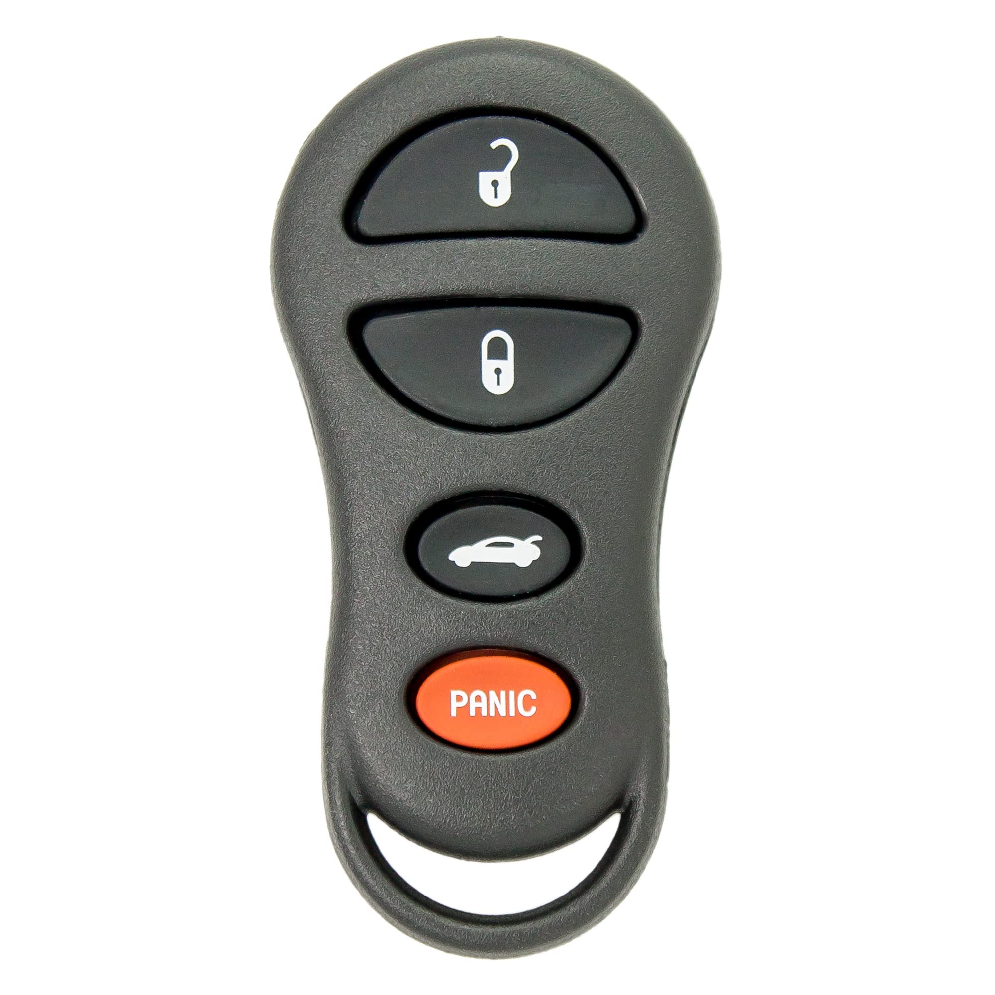 Keyless2Go Replacement for New Keyless Entry 4 Button Remote Car Key Fob for Vehicles That Use GQ43VT17T