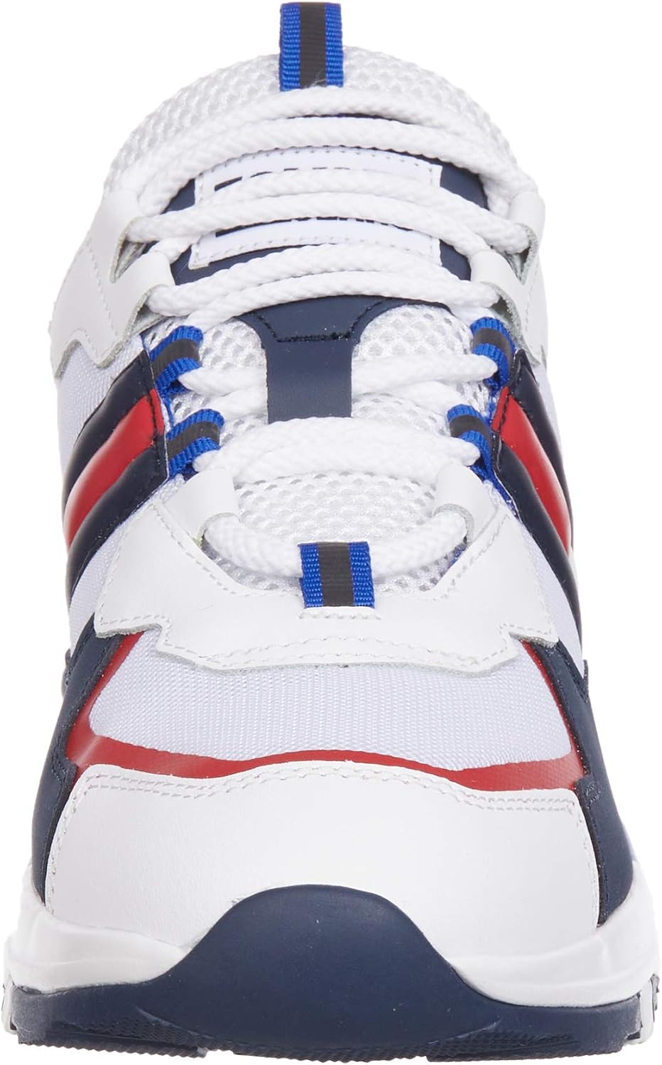 Tommy Hilfiger Tommy Jeans Cool Runner Sneaker Uomo EM0EM00484 0K9 Red  White Blue (Numeric_43) : Amazon.it: Moda