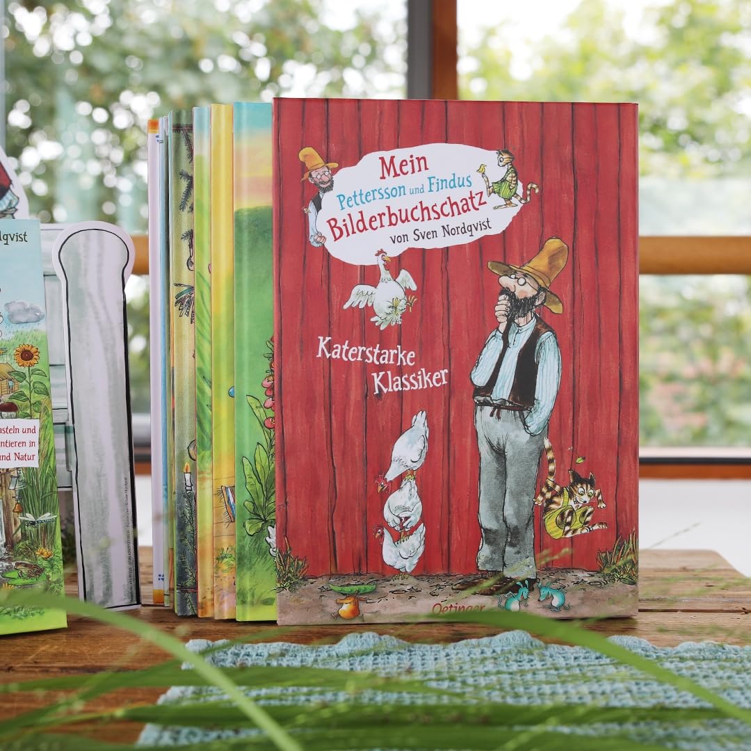 Pettersson und Findus. Mein Pettersson und Findus Bilderbuchschatz: Katerstarke Klassiker: Katerstarke Klassiker. 9 Bücher im Schuber