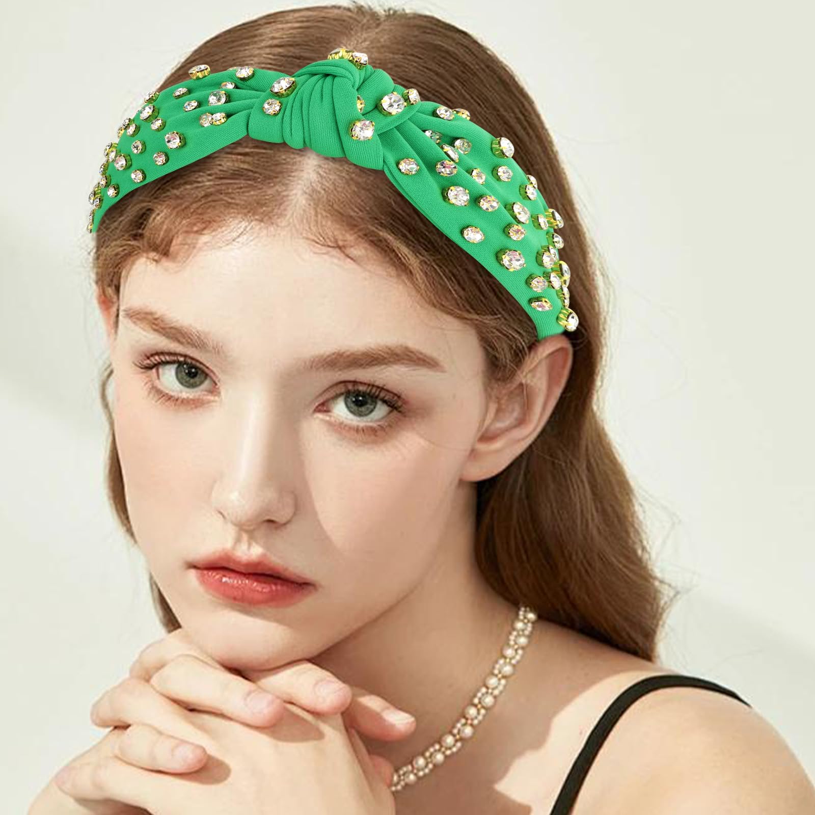 Amazon.com : Rhinestone and Jeweled Embellished Headband  display picture 2