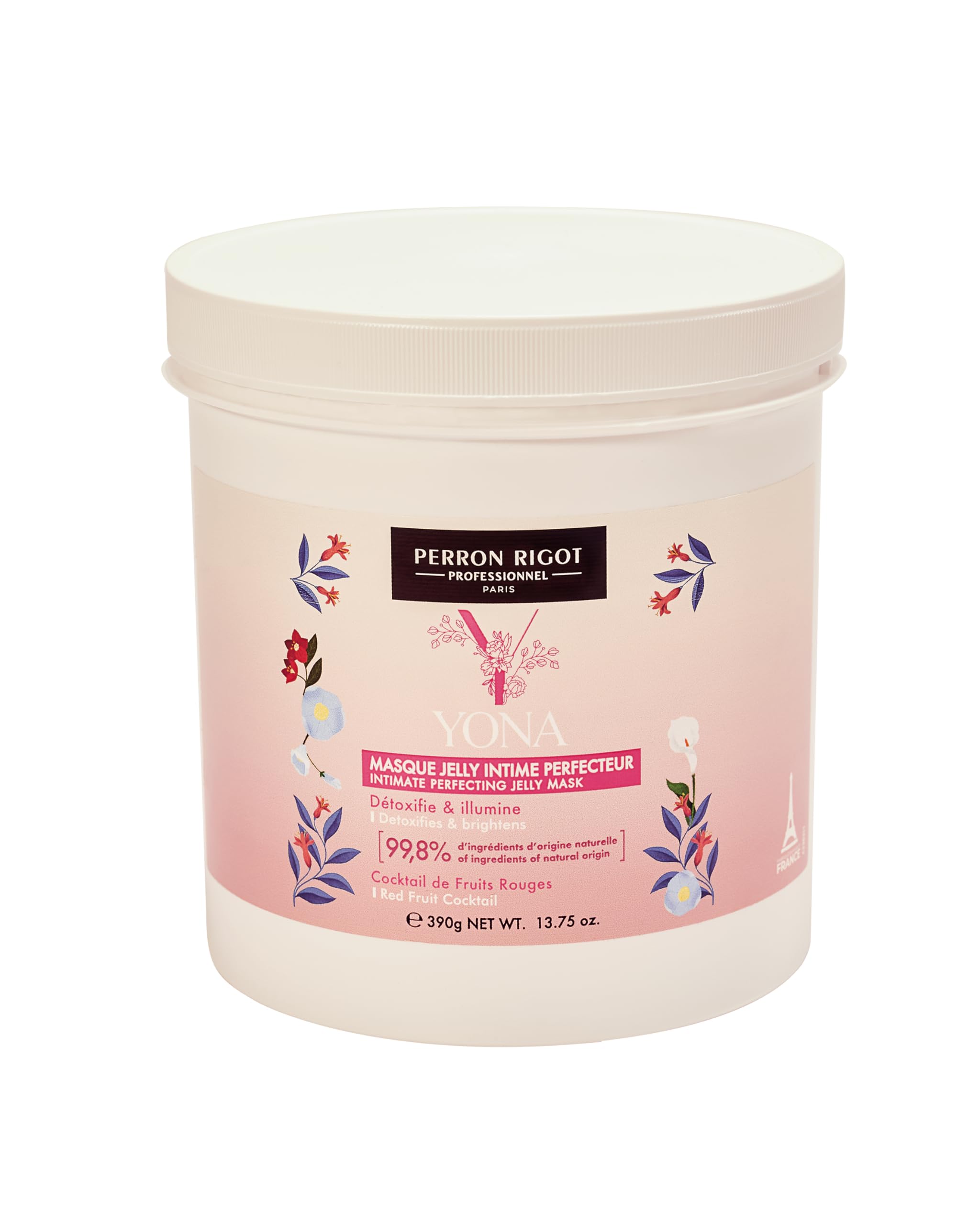 Masque intime Jelly avec fraises, framboises et canneberges, 99,8% d'ingrédients naturels