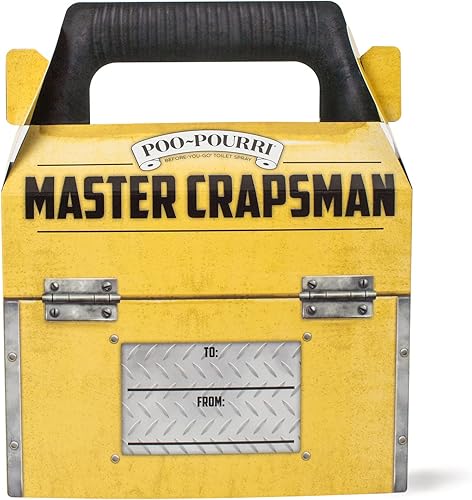 Miniatura 4 de Poo-Pourri Go - Spray para inodoro Master Crapsman Royal Flush juego de regalo de sal marina fresca 03fl oz amarillo y Before-You- Go Toilet Spray 2