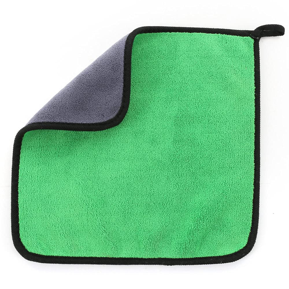Asciugamano per autolavaggio 30x30 Asciugamano in microfibra per autolavaggio Pulizia dell'auto Asciugatura panno Orlare Asciugamani per la cura dell'auto Panno Asciugamano per lavaggio auto, viola