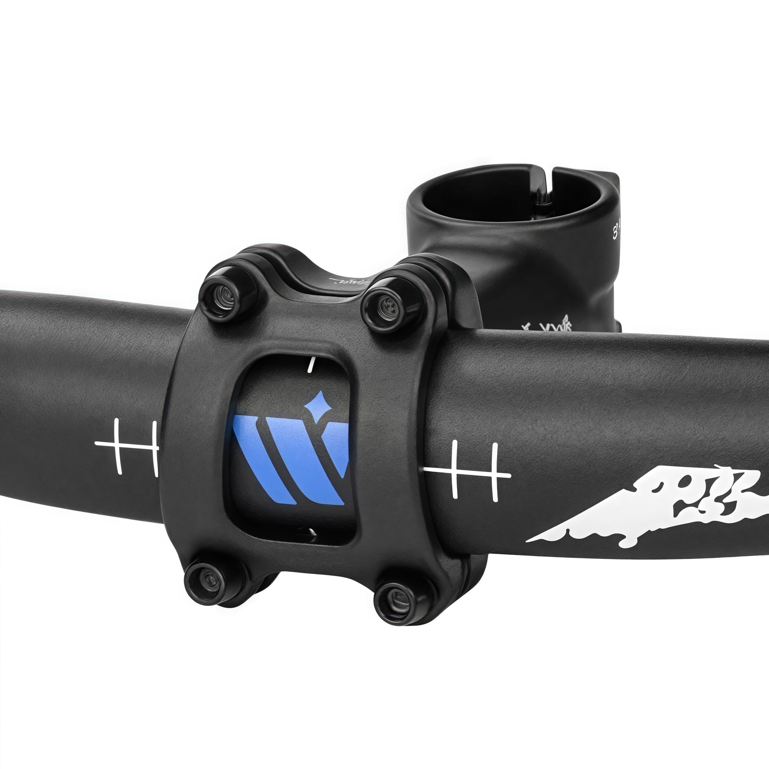 TRKIMAL 31.8 - Potencia de bicicleta de 60 mm/70 mm/80 mm/90 mm/100 mm/110 mm, aleación de aluminio de 35 grados para bicicleta de carretera, bicicleta de montaña, MTB, BMX, ciclismo, bicicleta