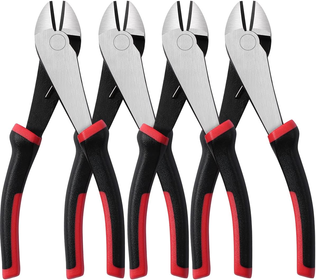 IGAN Wire Cutters Heavy Duty (Pack of 4), 7inch Side Cutters Dikes