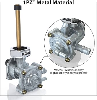 Amazon.com: 1PZ VT2-C03 Fuel Valve Petcock Switch Shut Off with