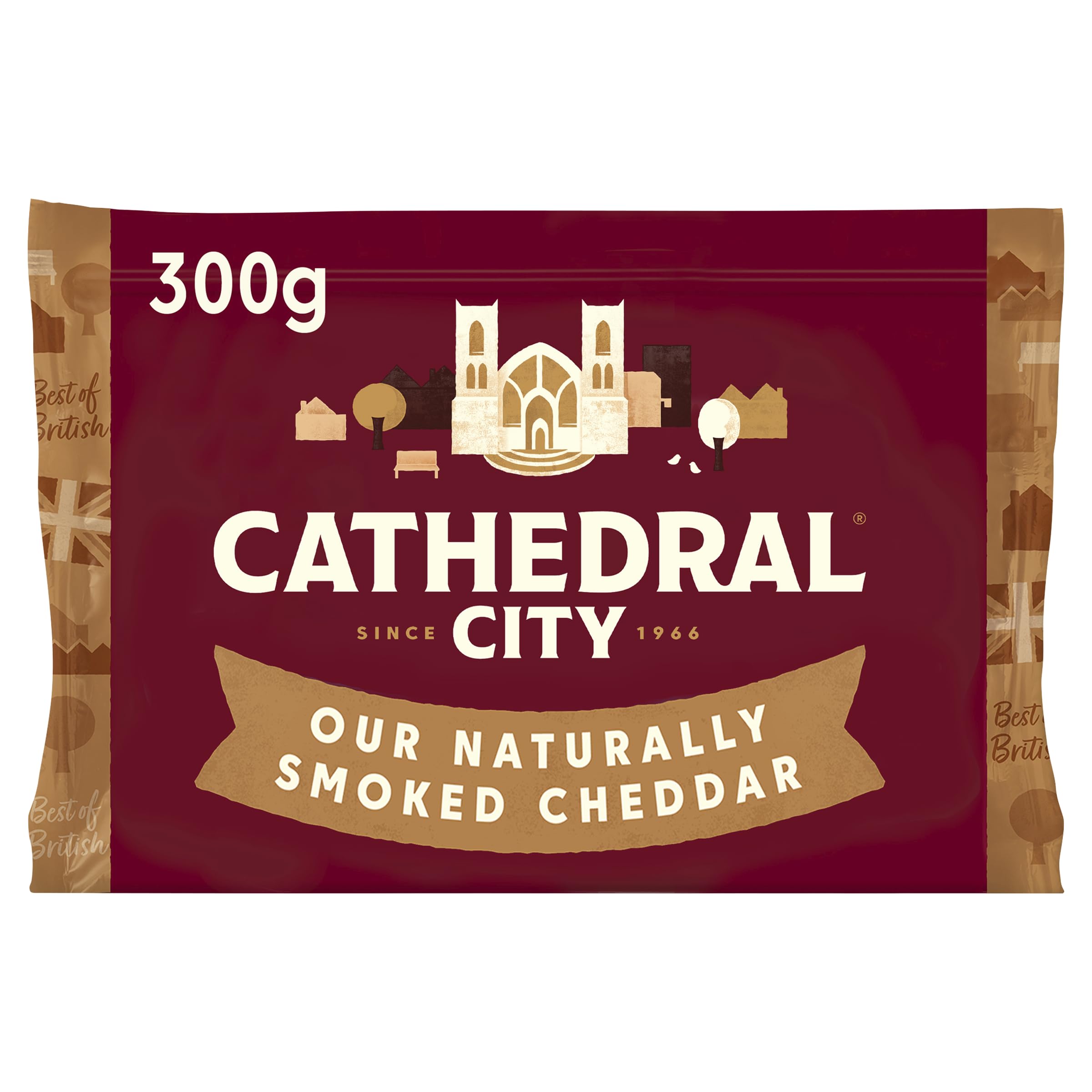 Cathedral City Naturally Smoked Cheddar Cheese 300g