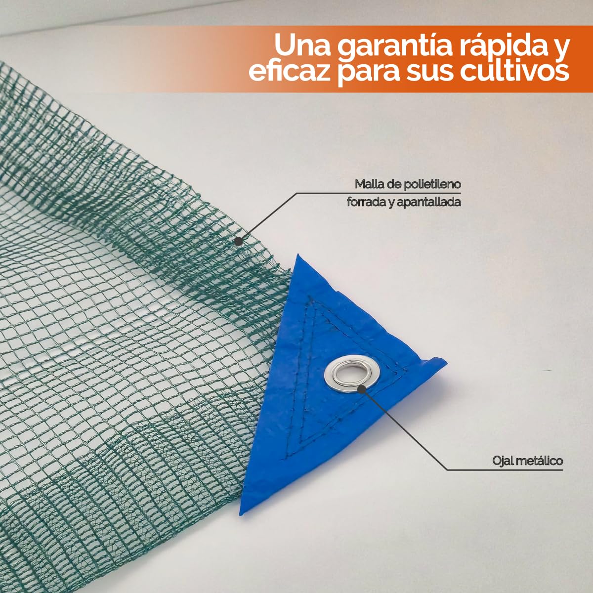 Linxor – Red de recolección para aceitunas u otros, con ojales y apertura para tronco – 6 x 6 m