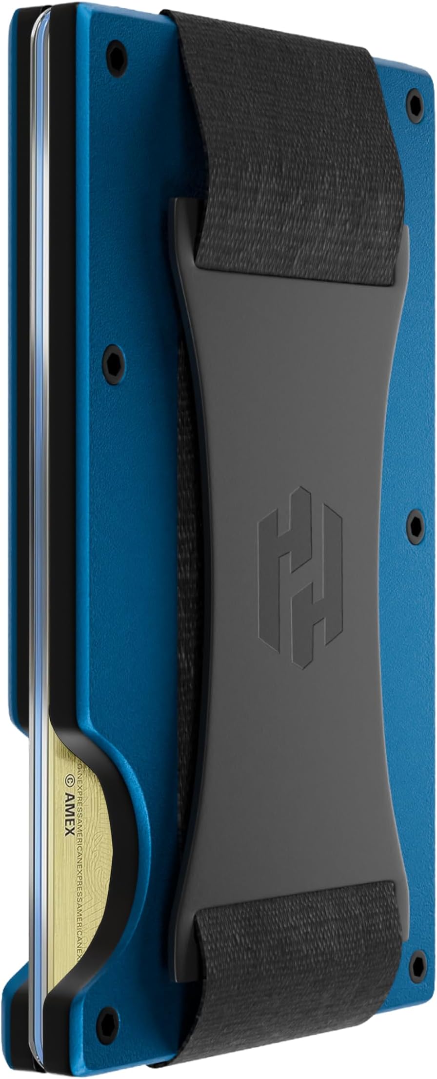 Hayvenhurst Wallet - Navy: Cash Strap, Navy