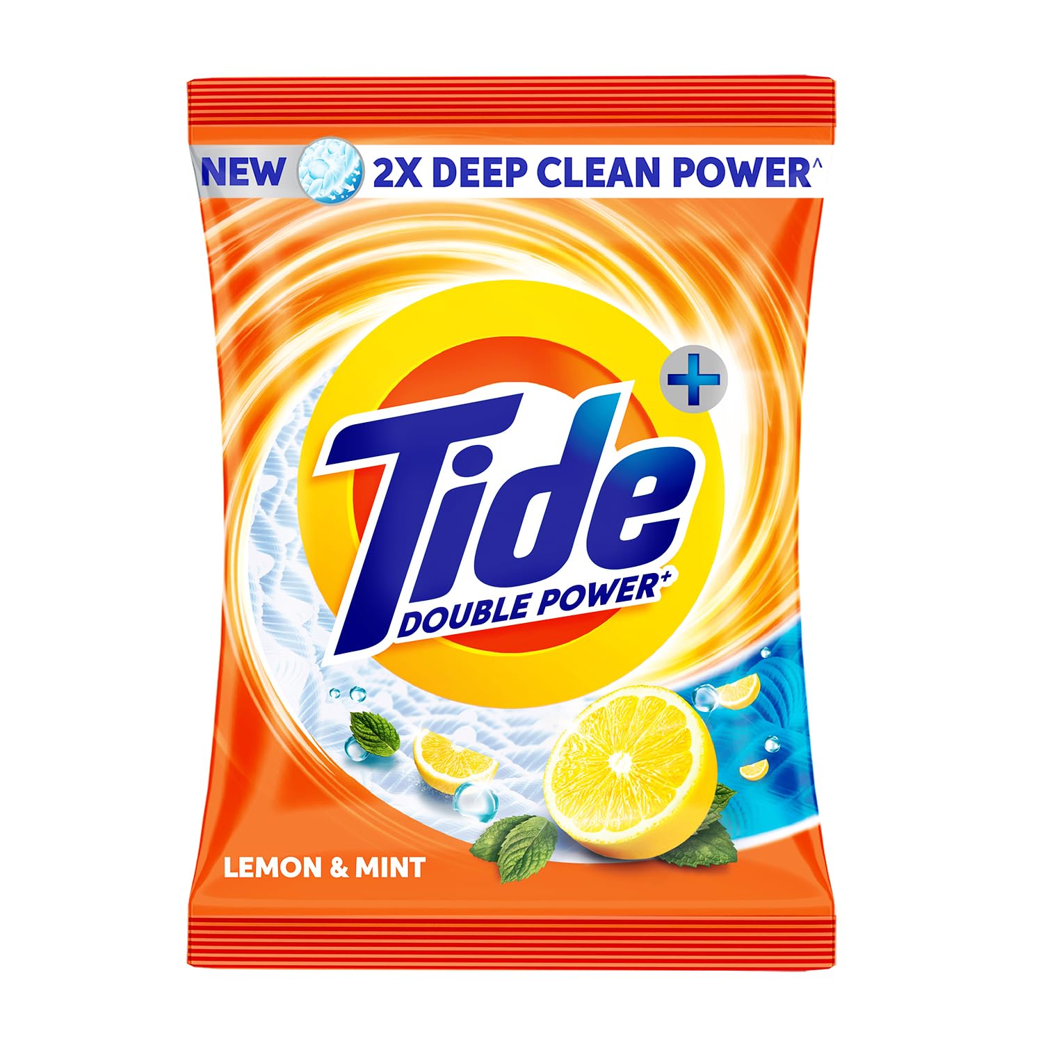 Sponsored Ad – Plus Detergent Washing Powder with double Power Lemon and Mint Pack - 1 kg