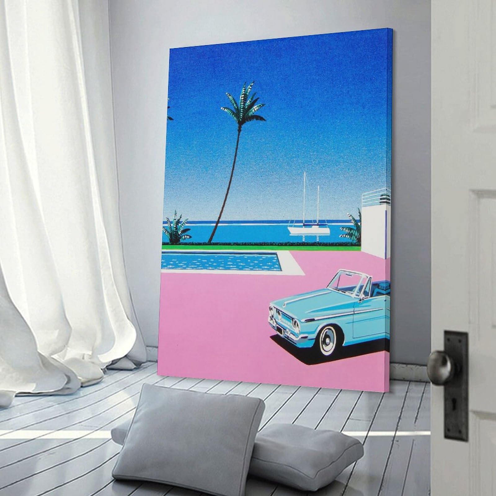 値下げ！永井博　contrast 永井博 Hiroshi Nagai CONTRAST【本人直筆サイン入り】 Amazon