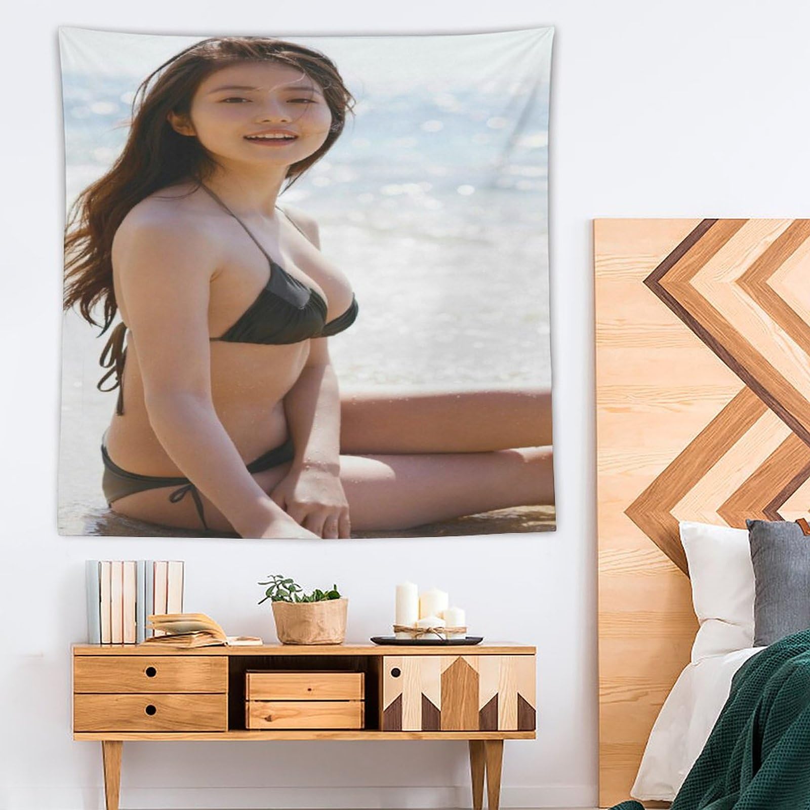 Amazon.co.jp: 今田美桜 タペストリー 壁掛け 人気 布ポスター 壁飾り
