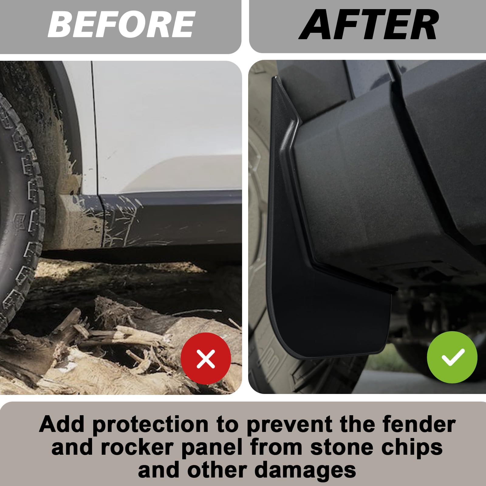 Amazon.com: Muslogy for Honda Passport 2026 Mud Flaps Splash