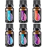 Essential Oils 6 Blends Set - Perfect for Humidifiers and Diffusers, Aromatherapy Diffuser Oils Scents, Essential Oil Kit for Home Use, Essential Oil Pack with Various Scents