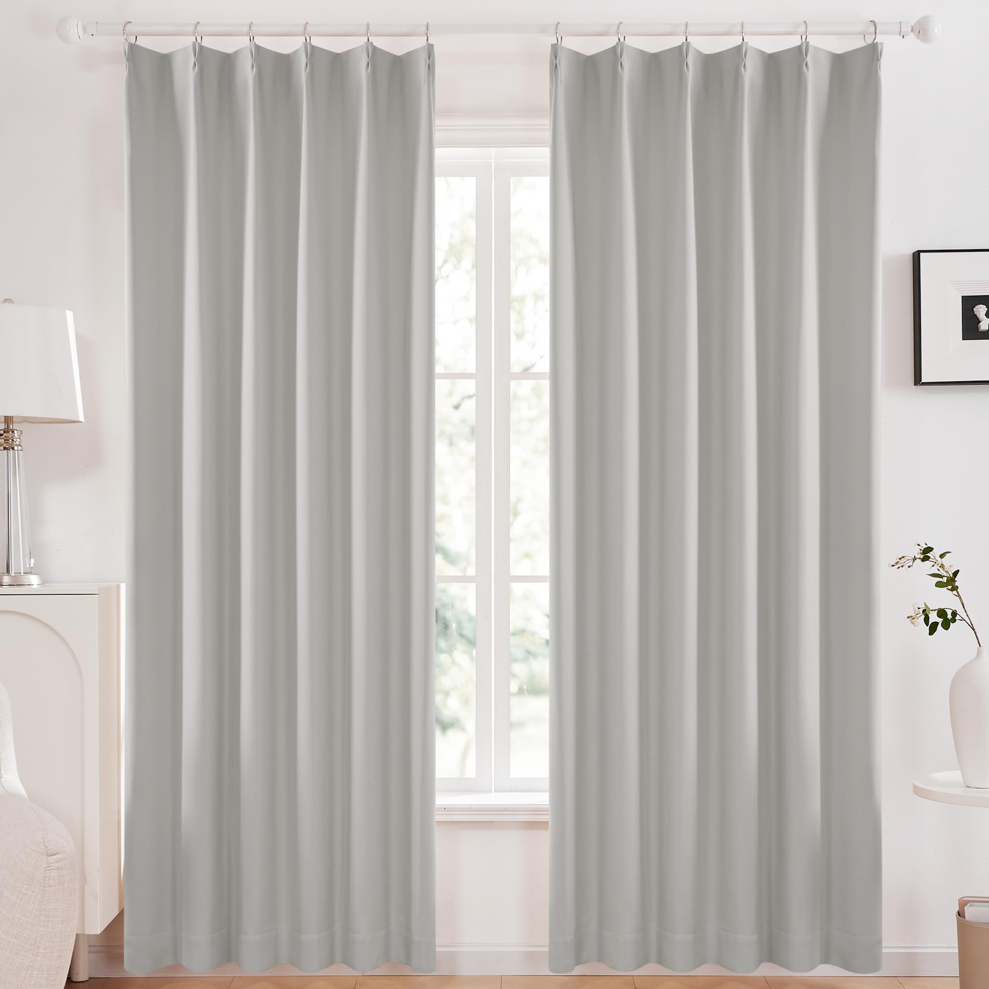 Amazon｜Deconovo カーテン 遮光 2枚セット 幅100cm×丈230cm 1級遮光