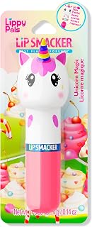 Lip Smacker Lippy Pals Unicorn Magic Lip Balm - Vegan Flavored Moisturizing Soft Shine, Hydrating Protection for Smooth Lips