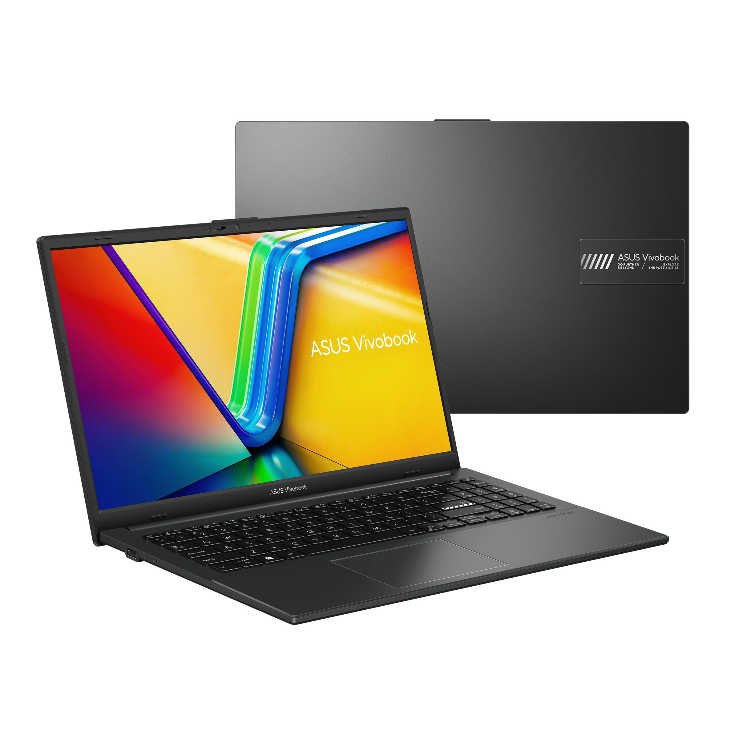 Asus Vivobook Go 15 E1504GA-BQ200WS 15.6 pouces FHD PC Portable Intel N100 3.4 GHz 4Go DDR4 128Go UFS 2.1 Intel UHD Graphics Windows 11 Home S Clavier AZERTY