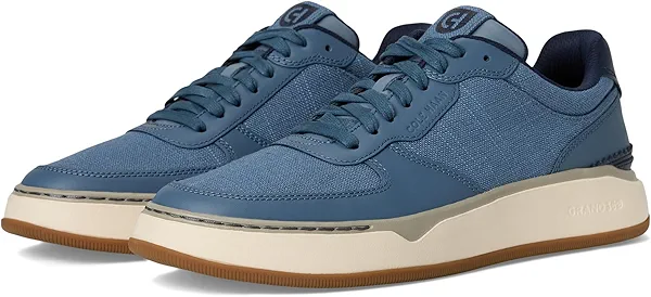 Cole Haan Men's Grandpro Crossover Sneakers, Blue/NVY BLZR/Ivry, 7 Wide