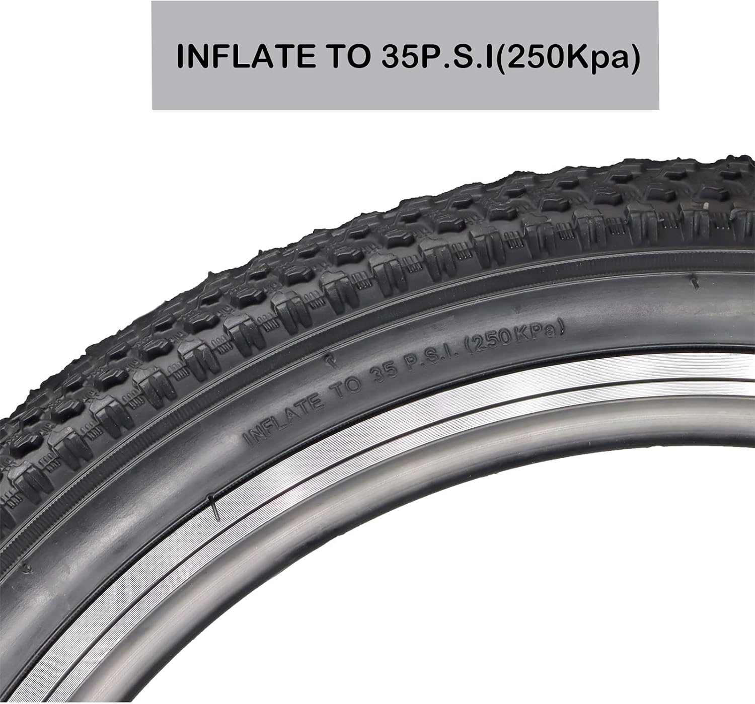 MOHEGIA Mountain Bike Tires - 20/24/26/27.5 Inch Folding MTB Bicycle Tires Replacement,Steel Bead All-Terrain and High-Performance Durable for Off-Road,Street & Trail Adventures