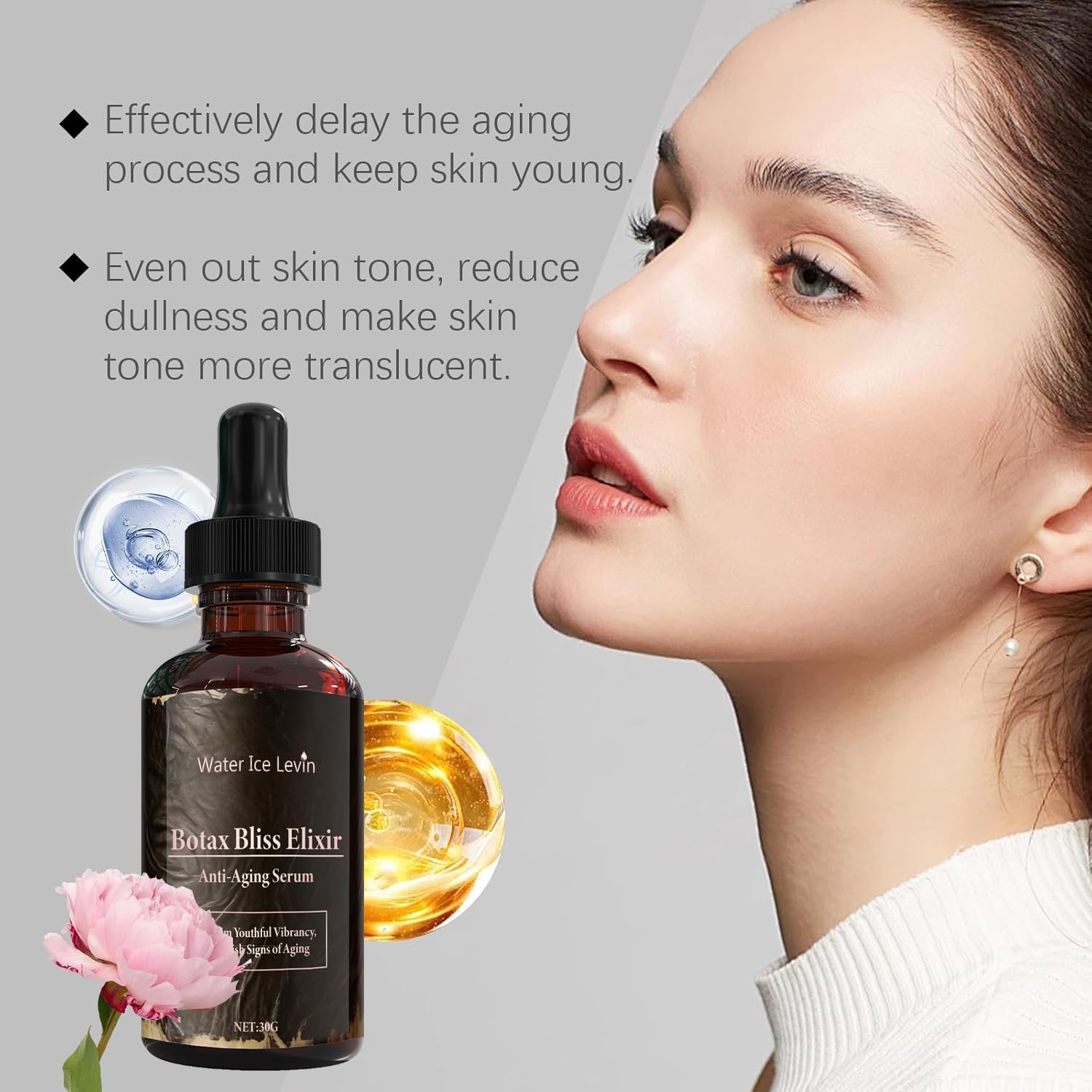 Amazon.com: 2PCS Botax Bliss Elixir Face Serum, Botax Face