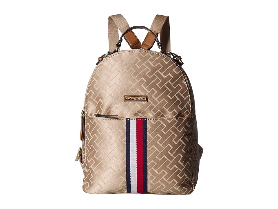 

Tommy Hilfiger Mira Backpack (Khaki Tonal) Backpack Bags
