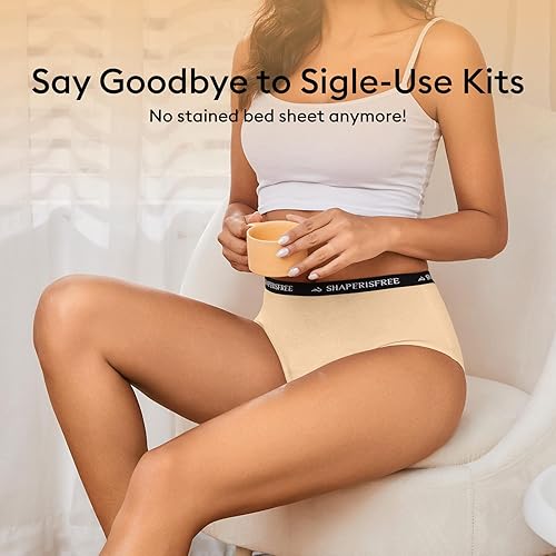 Miniatura 6 de Incontinence Underwear for Women Leakproof 2.0 High Absorbency Period Panties Ladies Leakproof Menstrual Bladder Control Washable Cotton Briefs