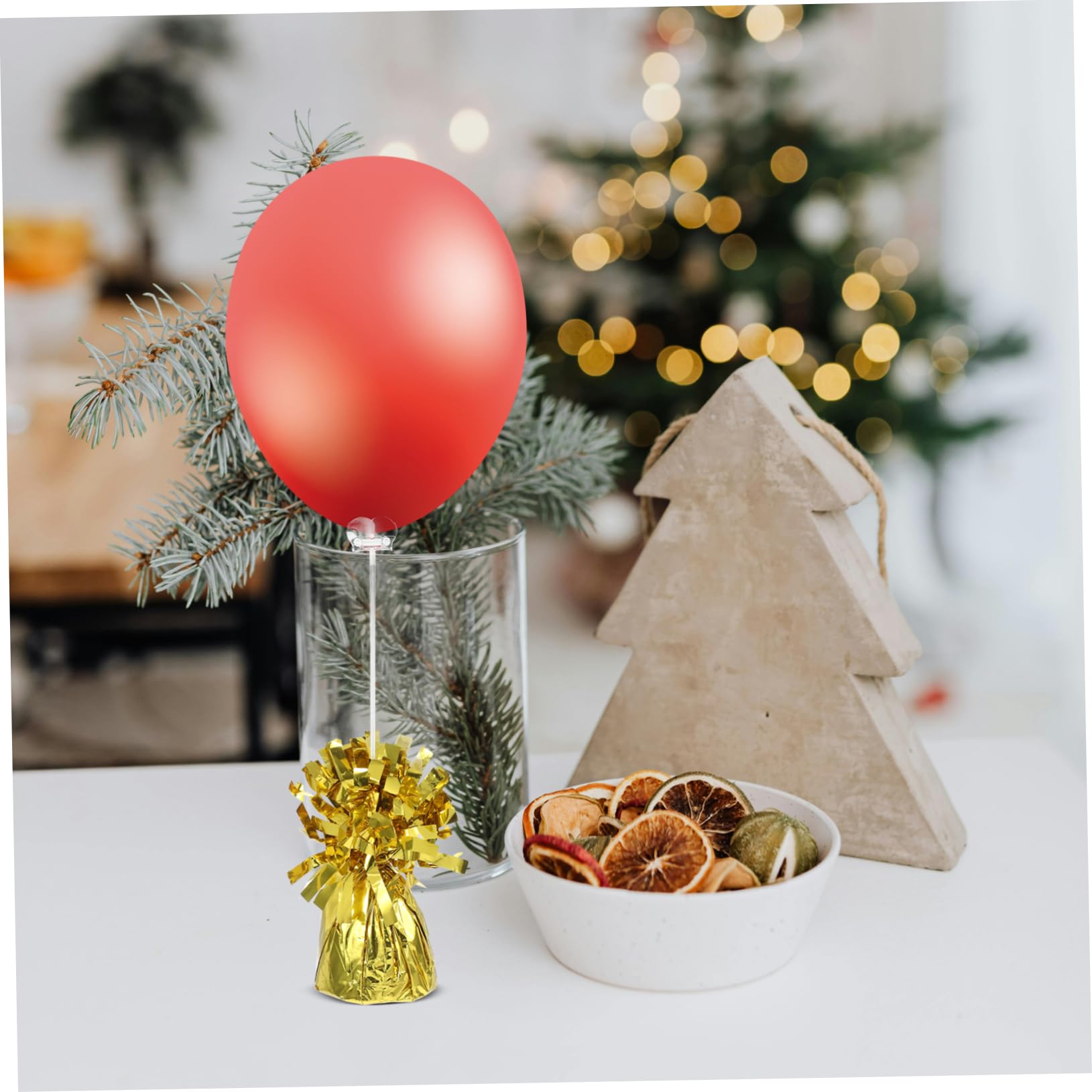 BESTYASH 6pezzi Base Appesantita Per Palloncini in Peso Per Palloncini Esterni Decorativi Blocco Di Peso Per Compleanni Di Pesi Per Eventi