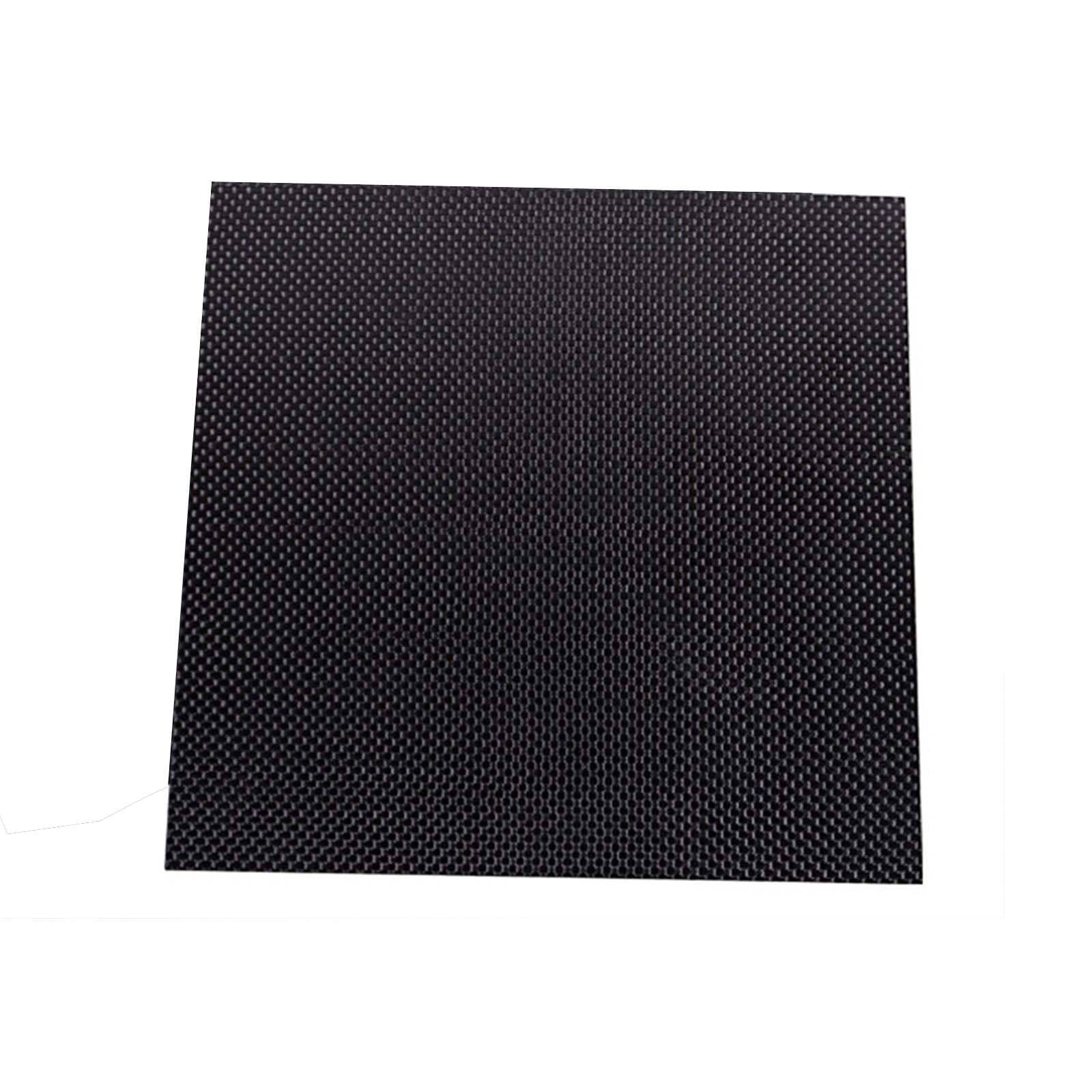 WOFDALY Plain Weave 3K Carbon Fiber Sheet 8mm Professional Grade Rigid Heat Resistant Composite Material for RC Aircraft Drone Robotics DIY Engineering,100mm*100mm*8mm