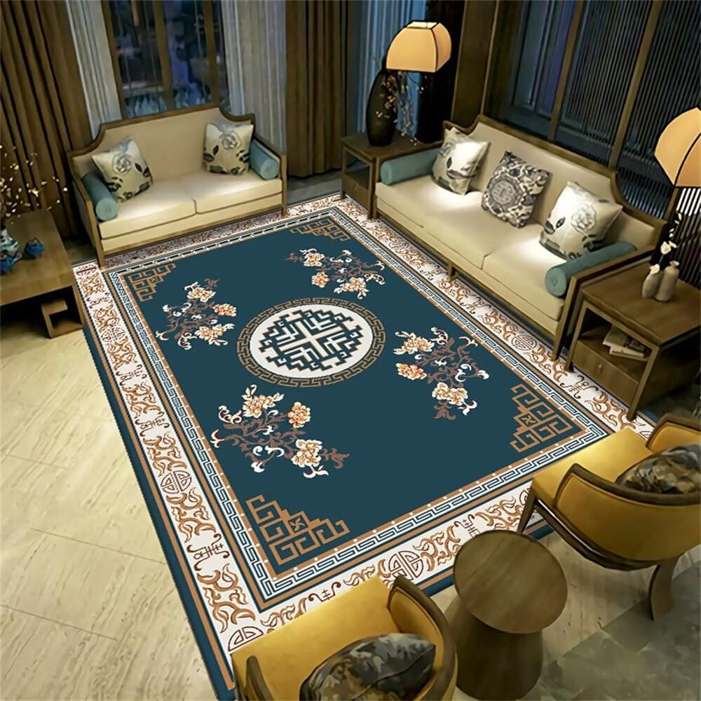 Tapis lavable vert 60x110 antidérapant et résistant à l'usure pour un sol impeccable