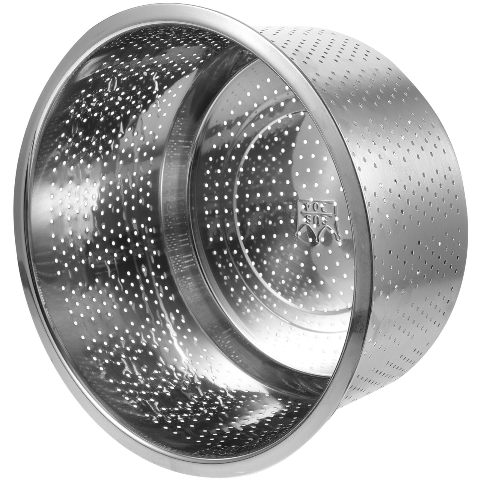 Ansnow Silver Stainless Steel Rice Cooker, Stainless Steel Strainer And Insert, Steam Pot, Steamer Basket Insert, Stockpot Steamer, Rice Cooker, Steamer, Basket, Replacement Pot