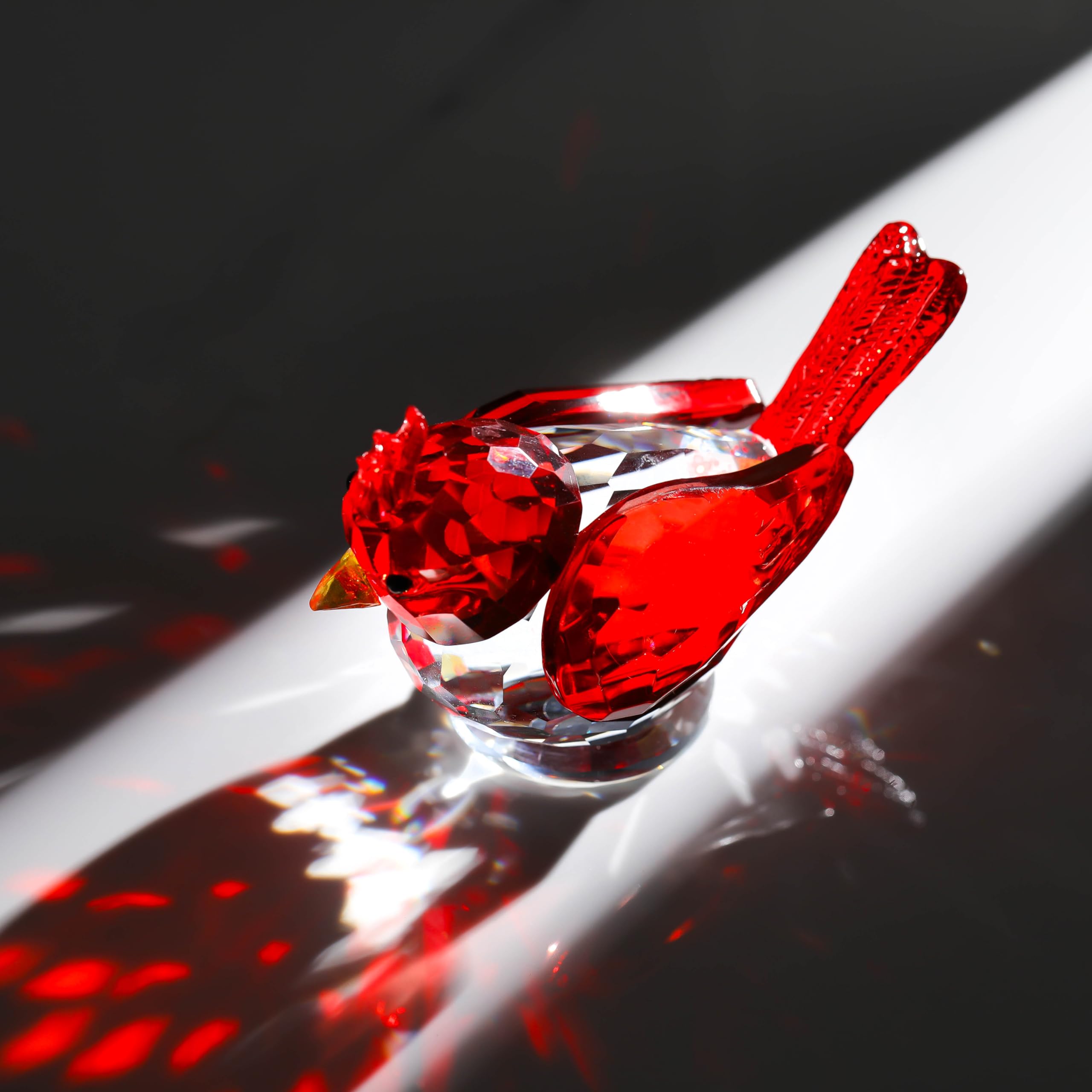 水晶，クリスタルガラス ，花瓶 ，花器，鳥の彫刻 f70650.jpg