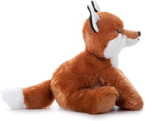 Miniatura 10 de The Petting Zoo Peluche de zorro, regalos para niños, animales salvajes del zoológico Onez, juguete de peluche de zorro de 9 pulgadas