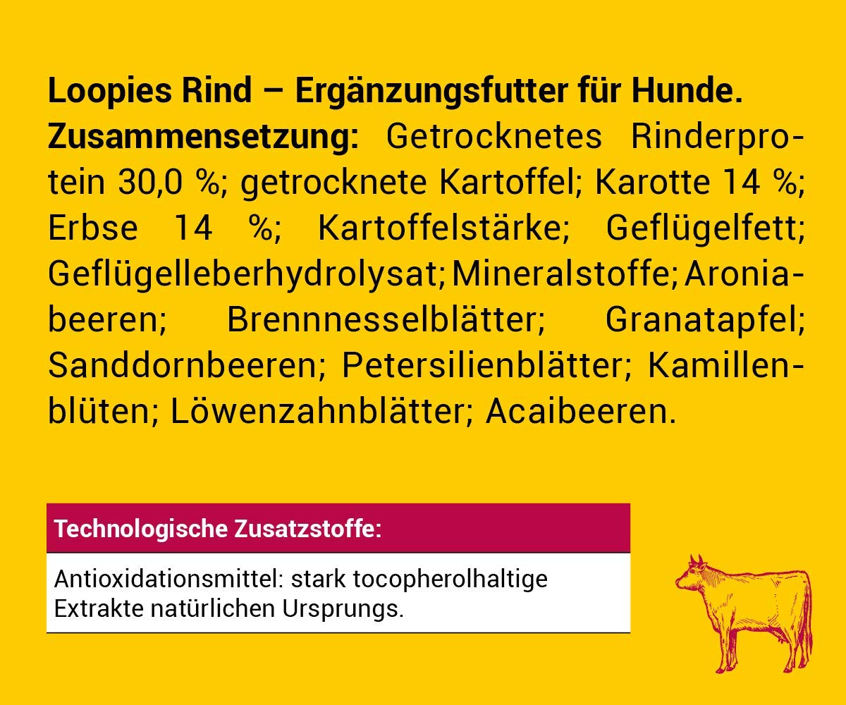 Laag Vetgehalte Snacks Josera Loopies Mit Geflügel 150 G Duitse Kwaliteit Hondensnack