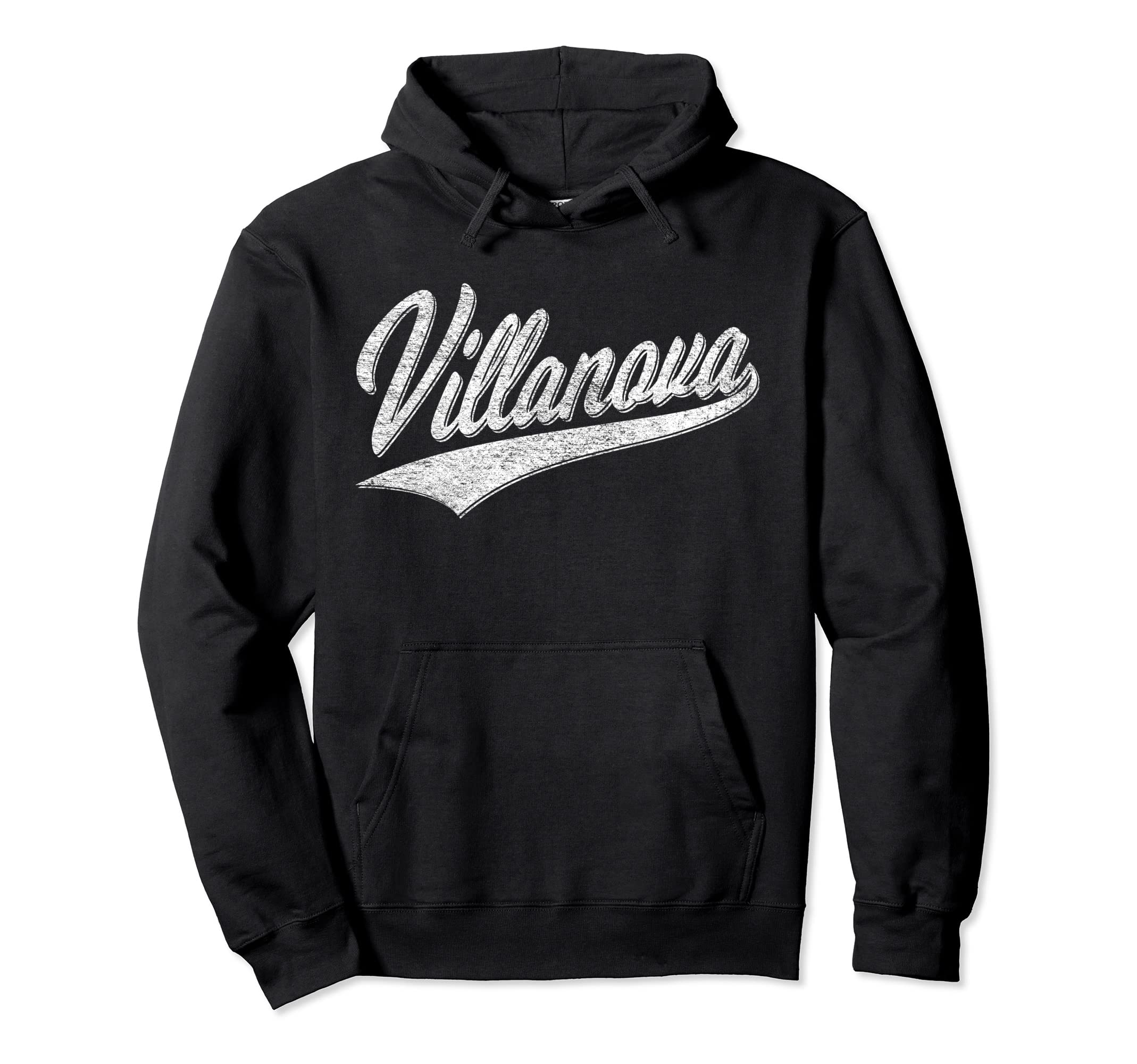 VILLANOVA PENNSYLVANIA VARSITY SCRIPT JERSEY STYLE Pullover HoodieOEKO-TEX STANDARD 100