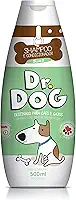 Shampoo e Condicionador pet Dr. Dog 5em 1 perfumaria fina -350mL, n�o arde os olhos, Hipoalergenico para c�es e gatos