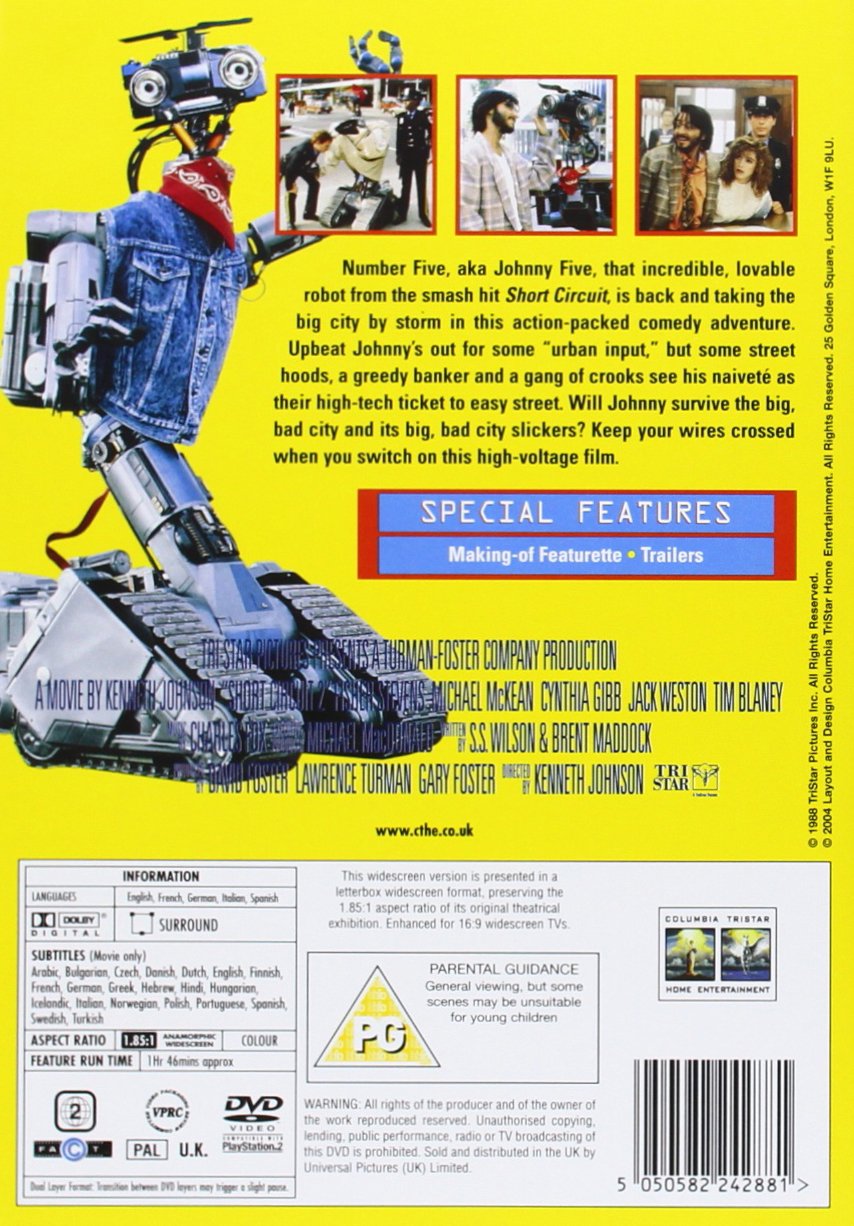 Short_Circuit_2 [Reino Unido] [DVD]