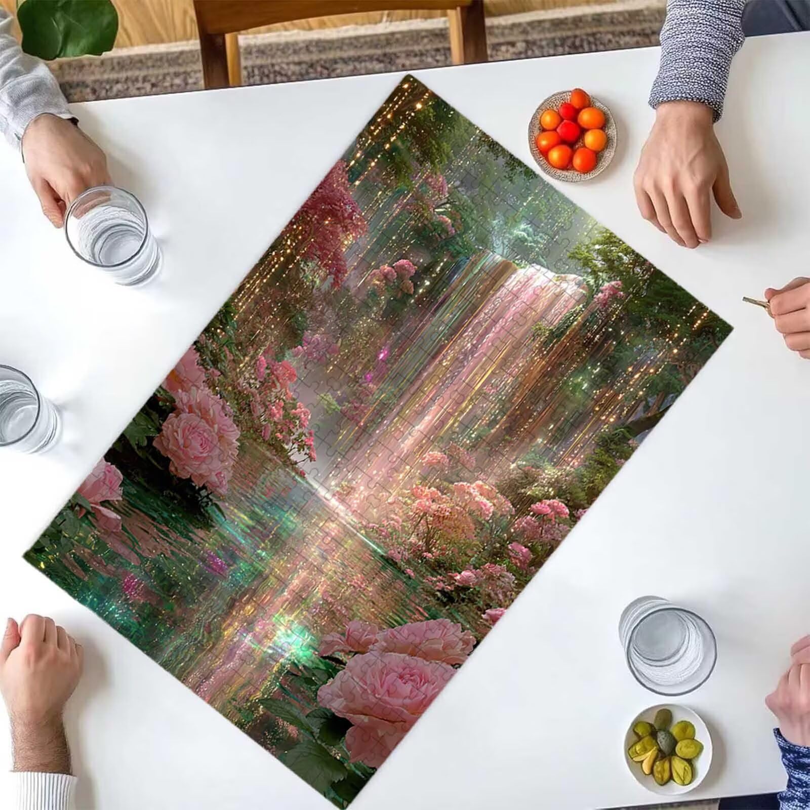 Puzzle dla dorosłych 1500 sztuk | Zabawa rodzinna i zajęcia grupowe dla nastolatków i prezent urodzinowy dla dzieci w wieku 14 lat | Dekoracja domu i pomysł na prezent Relax87 x 57 cm PjY10453 N-9
