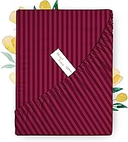 Vista 14 de Carressa Linen Sábana bajera ajustable 100% algodón tamaño King – Sábana bajera de 800 hilos King de algodón, lujosamente suave, refrescante