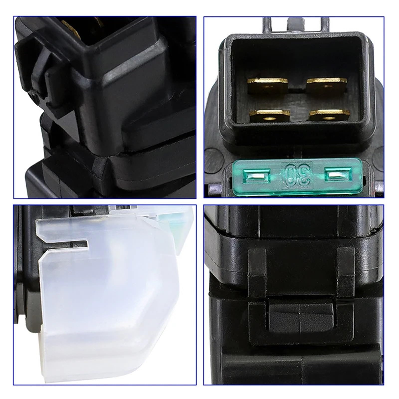 ‌Rozrusznik motocykla‌ Przekaźnik elektromagnetyczny rozrusznika motocyklowego pasujący do motocykli Suzuki Eiger LTA 400 500 Kingquad 700 LTF 400 Quadmaster 500 LTZ400