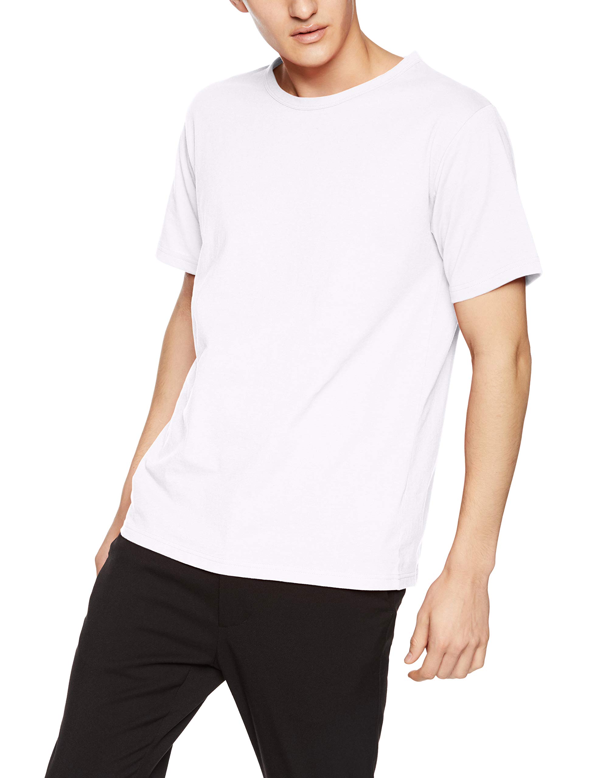 Amazon | [ヘインズ] Tシャツ カラーズ Colors クルーネック 丸首 24色 