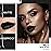 Oulac Black Lipstick for Women, Makeup Matte Liquid Lipsticks, Highly Pigmented Color Lip Stain with Creamy Formula, Long Lasting, Waterproof, Vitamin E, Vegan, Cruelty-Free, M23
