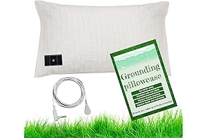 Grounding Pillowcase: Enhance Sleep with Conductive Silver