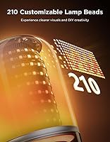 Vista 4 de Govee Table Lamp 2 Pro x Sound by JBL, Smart Cordless Table Lamp with Speaker, Music-Light Sync, 16 Music Modes & 100+ Scene Modes, Work with