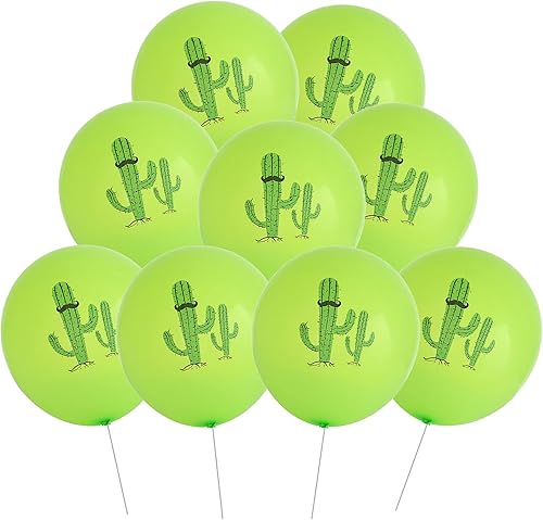 Miniatura 2 de 24 globos de aluminio de cactus, globos de látex de cactus para decoración de fiesta de cumpleaños, suministros de baby shower, decoración de fiesta