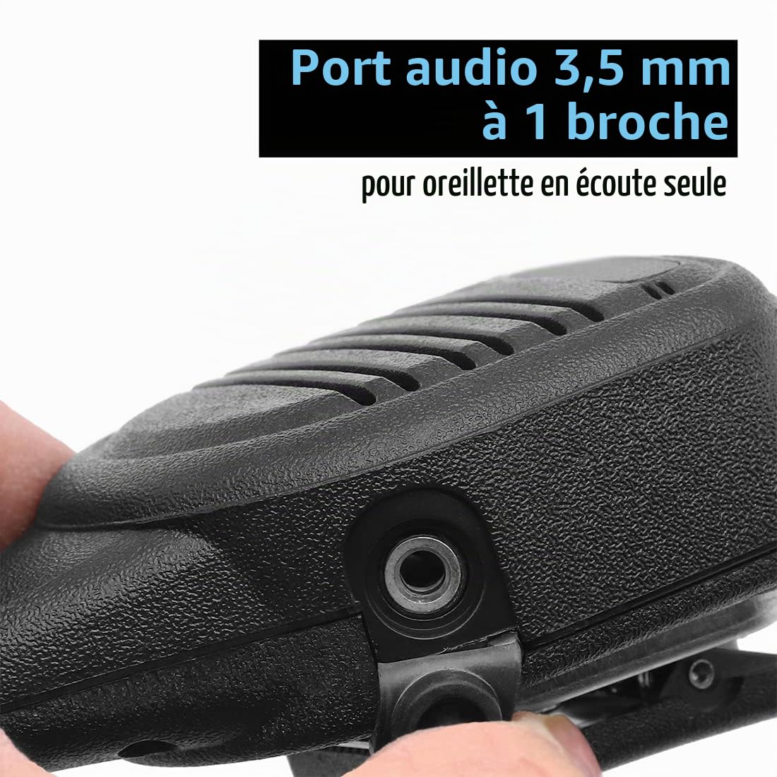 Microphone Compatible avec Motorola motoTRBO Radio DP3400 DP4400 DP4400e DP4600e DP4601 DP4801 MTP6650 Talkie-walkie étanche Haut Parleur PTT Multi-Broches
