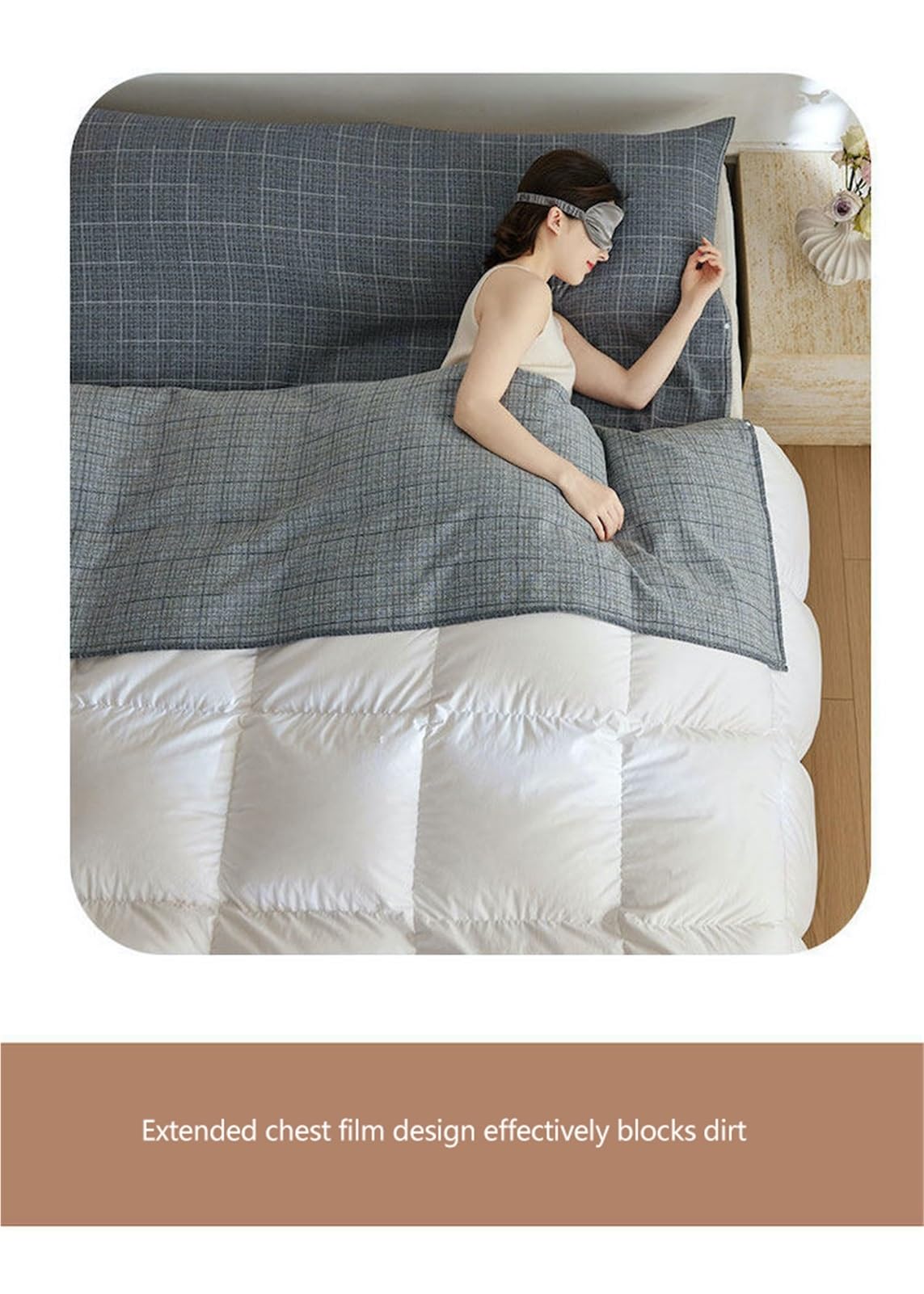 Drap de Sac de Couchage de Voyage en Gaze de Coton Double Couche, légère et compacte, Sac à Viande Couchage Portable Voyage Camping hôtel randonnée