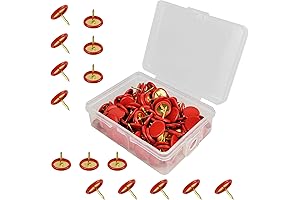 Red Thumb Tacks for Effortless Pinning