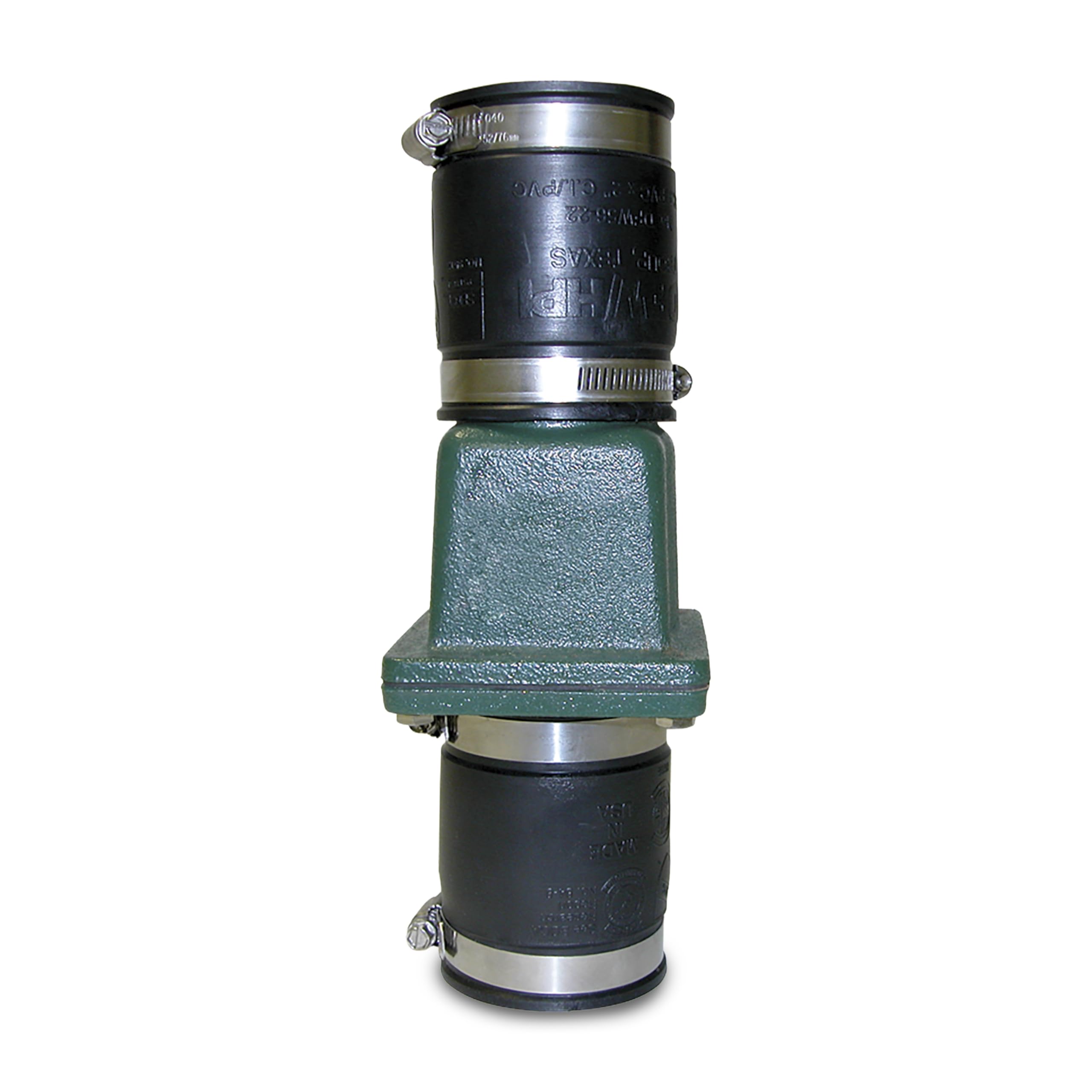 30-0151 UniCheck 2″ Cast Iron Check Valve – Full Flow Backflow Preventer for Sewage, Effluent & Sump Pump Discharge Lines – Durable Cast Iron with Neoprene Gasket & Stainless Steel Hardware