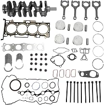 G4KE 2.4L Engine Rebuild Kit with Crankshaft & Con Rods - For Hyundai Santa Fe, Sonata, Tucson/Kia Optima, Sportage, Sorento - Replace# 23510-25220, 23111-2G200, 23060-2G400